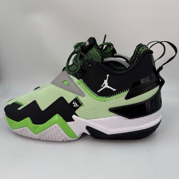 Jordan Westbrook One Take PF White Rage Green CJ0780-103 Men’s SZ 9.5 - Picture 8 of 16